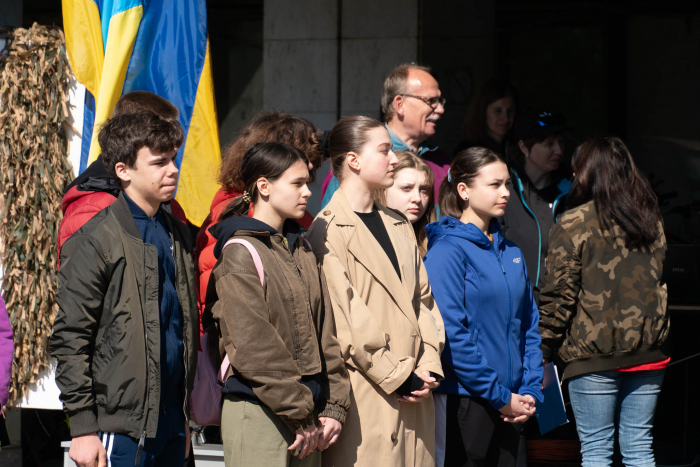 В Ужгороді школярі змагалися у дитячо-юнацькій військово-патріотичній грі «Сокіл» («Джура») 