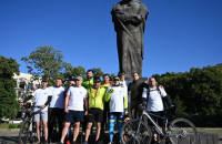 З Ужгорода до столиці: Закарпаття відкрило всеукраїнський ветеранський велопробіг

