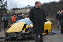 Lamborghini Gallardo вартістю близько 150 тис. євро потрапила в ДТП