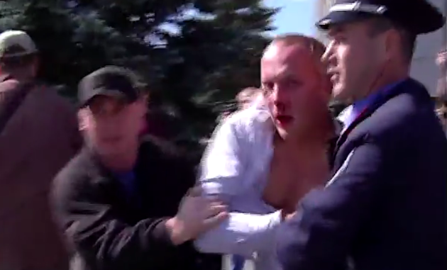 Дикунство в Одесі: нардепа з Ужгорода не врятувала недоторканість (відео) 