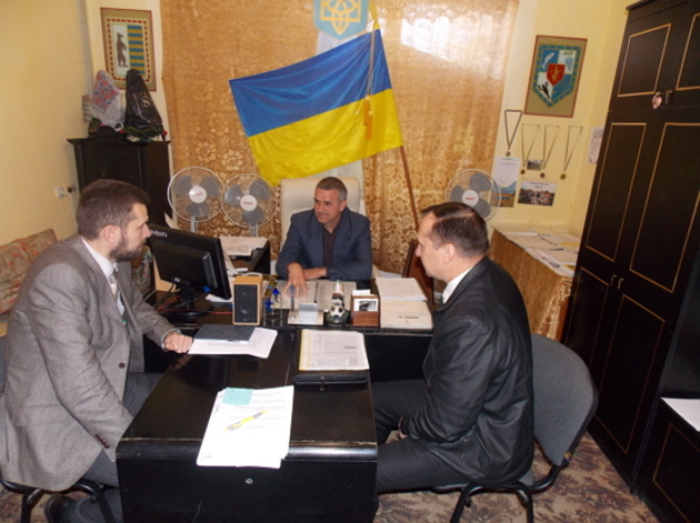 Головний фіскал Виноградівщини зустрівся з «мером» Чорнотисова