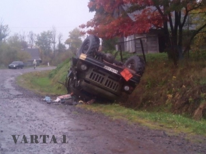 Смертельна ДТП у Карпатах: загинув водій вантажівки