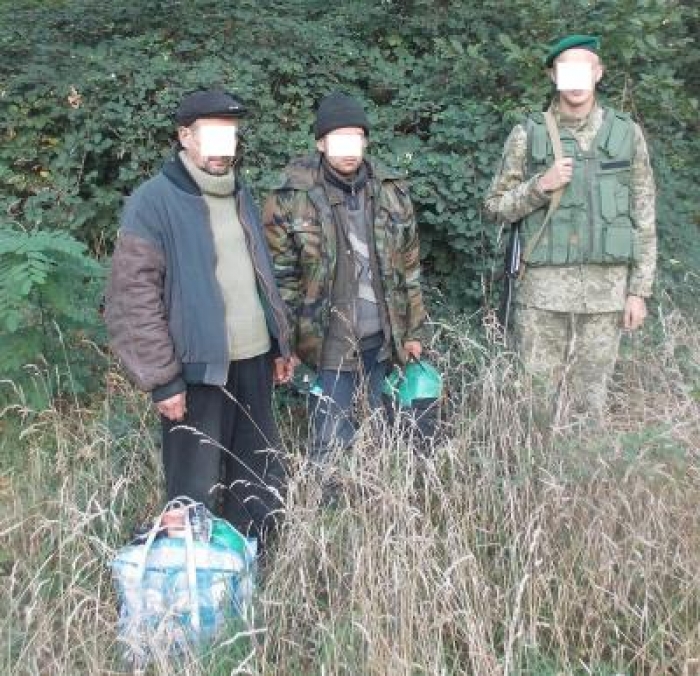 Нелегалів з Донбасу затримали закарпатські прикордонники