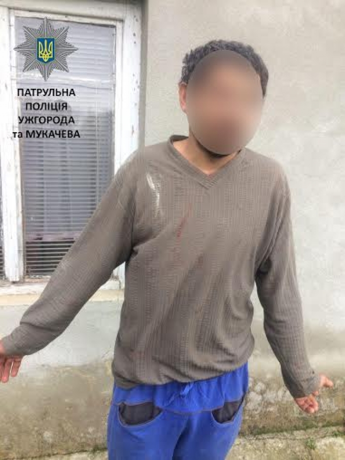 Ужгородець побив жінку з дитиною на Загорській