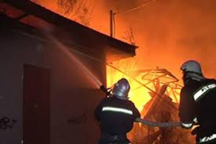 На Іршавщині горів будинок