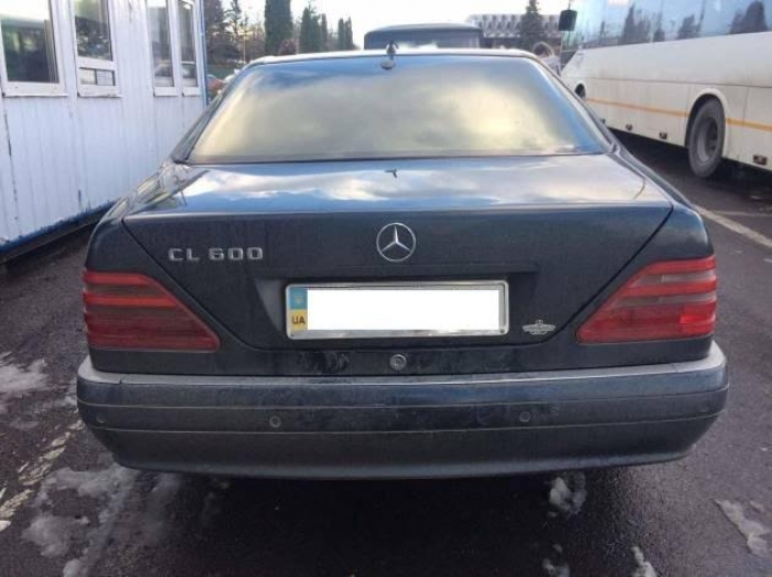 Чопські прикордонники затримали крадений автомобіль
