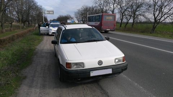 Поліцейські зупинили автомобіль, а він виявився краденим