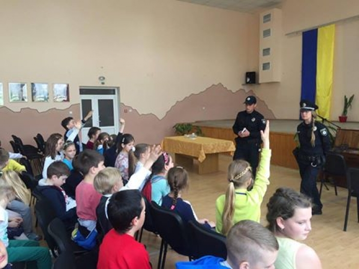 Сьогодні ужгородські школярі знайомились з полісменами