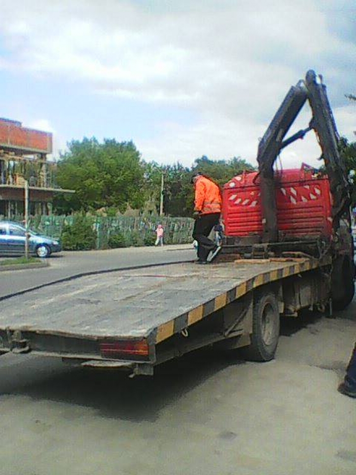 Безгосподарний МАФ забрали з вулиць Ужгорода