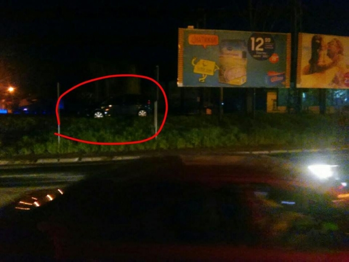 В Ужгороді водій авто уявив себе машиністом потяга