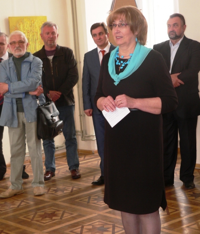 Ужгородська художниця Надія Дідик представила широкій публіці свої роботи
