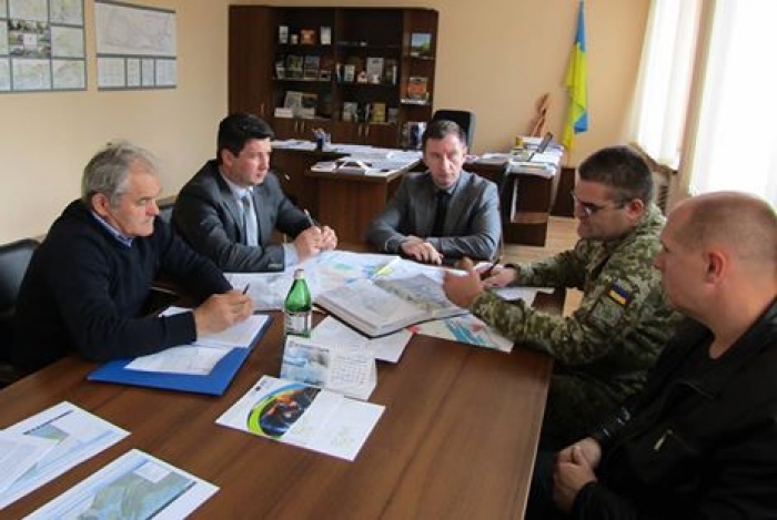 Міська рада провела зустріч із представниками Чопського прикордонного загону