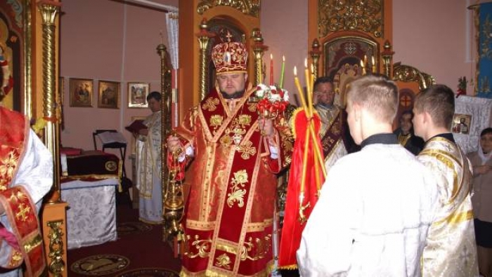Єпископ УПЦ Київського патріархату на Закарпатті Варсонофій прочитав пасхальне вітання чотирма мовами
