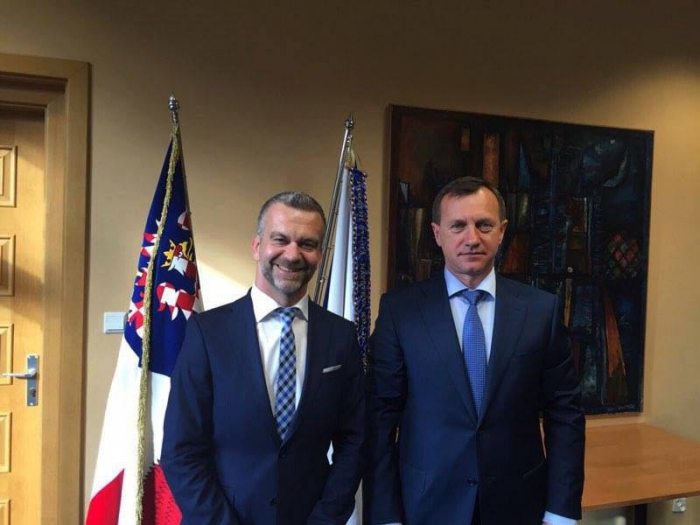 Мер Ужгорода відвідав чеський край Височина