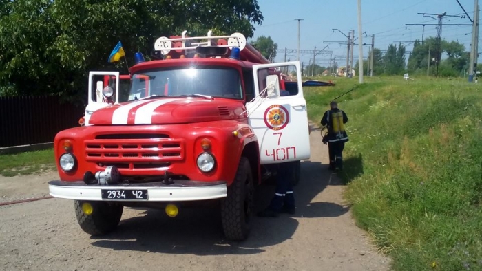 Закарпатські рятувальники провели навчання на залізниці