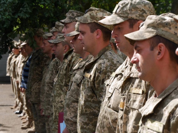 До Ужгорода повернулися з АТО військовослужбовці Військової служби правопорядку