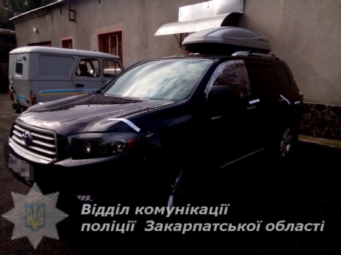 Перечинський молодик вкрав автомобіль в свого родича