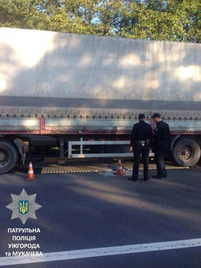 Закарпатські правоохоронці провели спільне відпрацювання на трасі Київ-Чоп