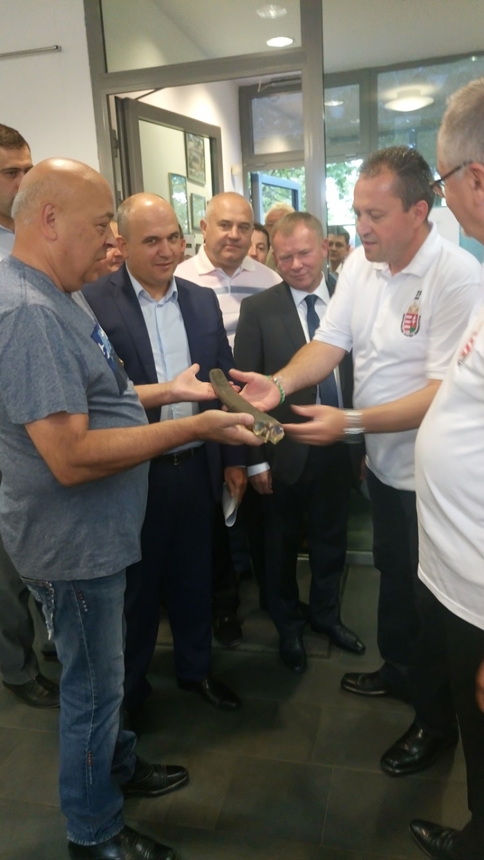 Відламану з ужгородського пам’ятника шаблю Москаль віддав угорському консульству