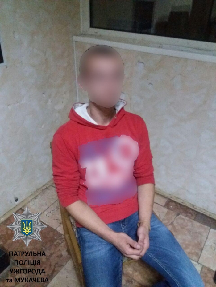 Зранку в Ужгороді впіймали пару нервових крадіїв