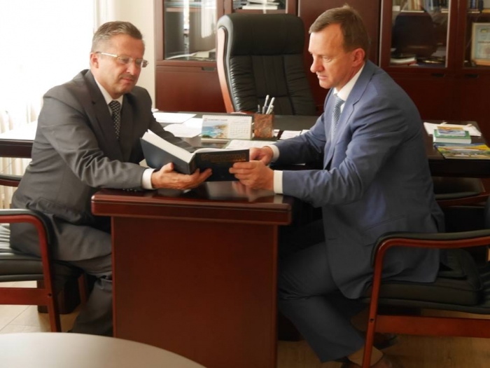 Богдан Андріїв зустрівся з ректором Київського університету права національної академії наук України 