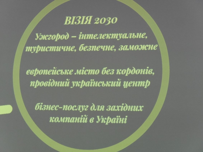В міській раді розглянули пропозиції трьох організацій щодо подальшого розвитку Ужгорода