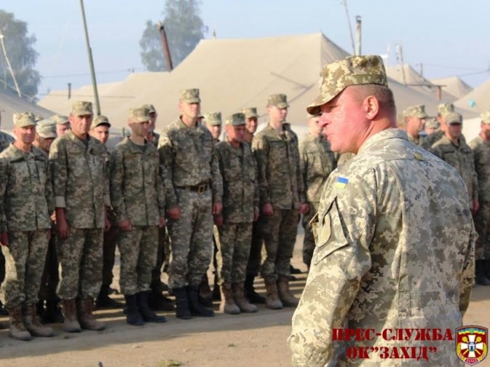 До масштабних військових навчань долучилися закарпатські резервісти