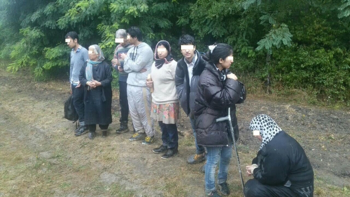 Вісьмох нелегалів, які проривались до Угорщини, спинили закарпатські прикордонники