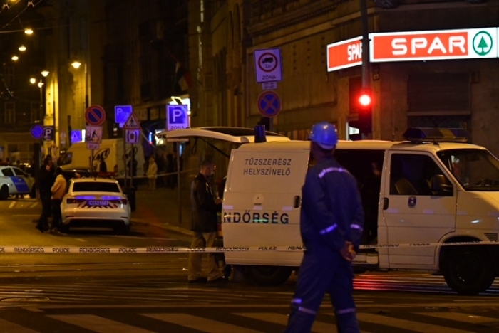Внаслідок вибуху в центрі Будапешта поранені двоє поліцейських