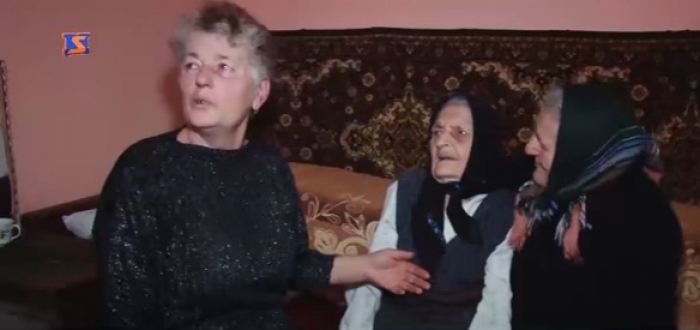 Хустянка-довгожителька вітає закарпатців Різдвяною колядою