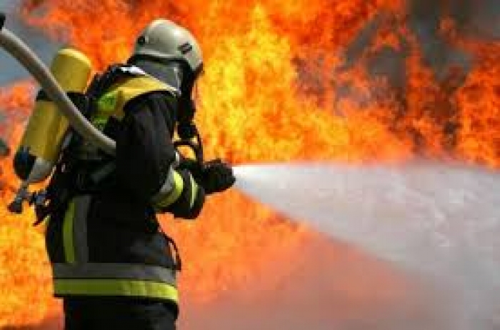 Вночі горіла охорона автостоянки на Хустщині