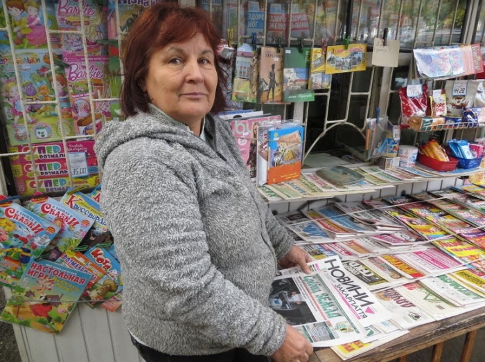 Кіоскерка Марія — жінка, яку в Сваляві знають в обличчя