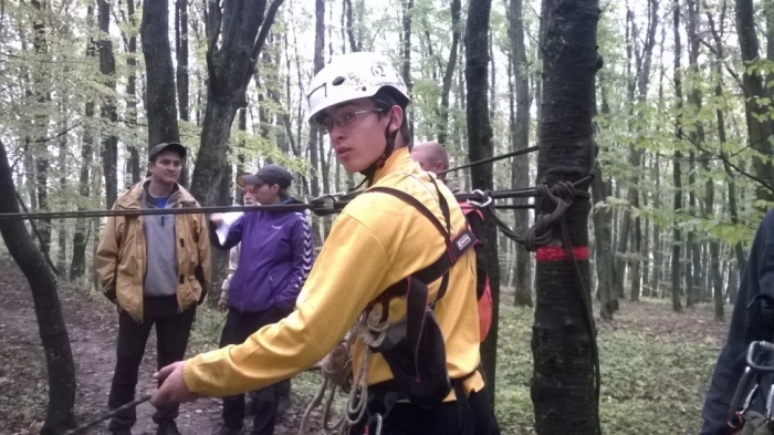Закарпатське Різдво ...зі світовим рекордсменом з вертикального підйому на мотузці