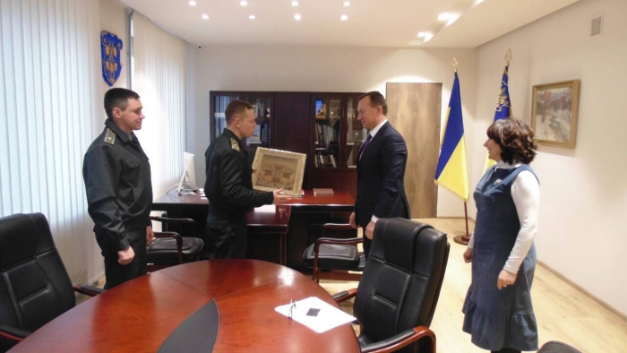 Мер Ужгорода мав зустріч з командиром батальйону Нацгвардії України