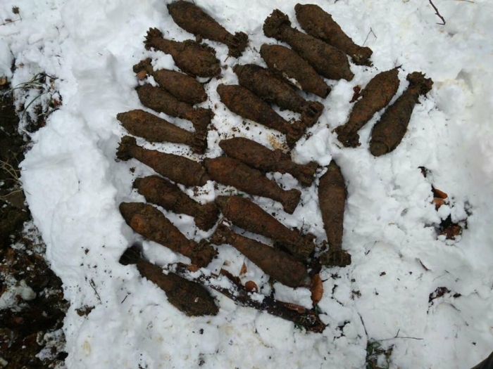 Закарпатські піротехніки ДСНС знищили 32 вибухонебезпечні предмети