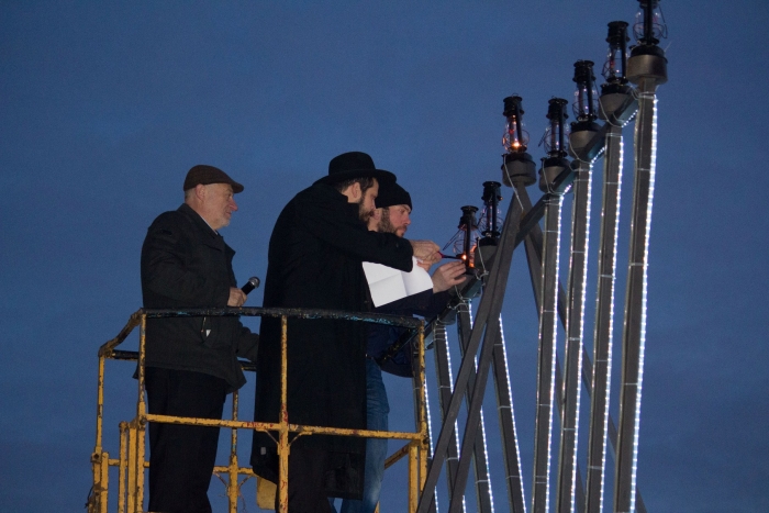 В Ужгороді почалося відзначення свята світла і дива – Хануки 