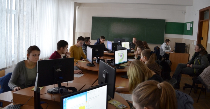 В Ужгородському університеті відбувся міський етап олімпіади юних айтішників