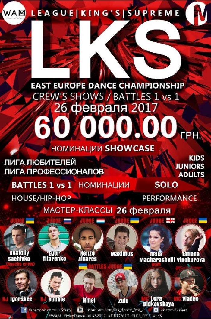 На танцювальному чемпіонаті LKS 2017 у Києві "Бліц" завоював перше місце