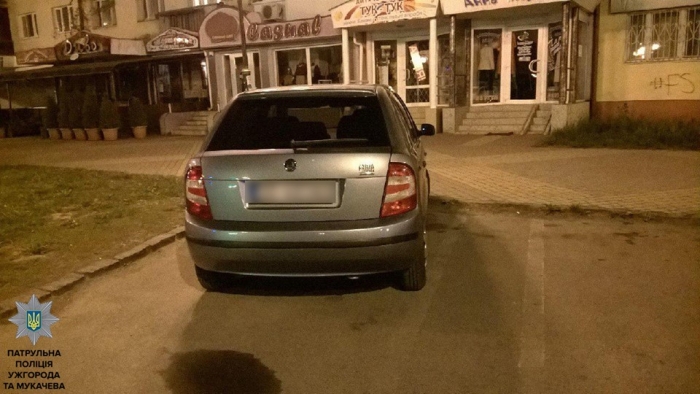 На Закарпатті водій, який любить їздити напідпитку, сплатить 70 тисяч гривень