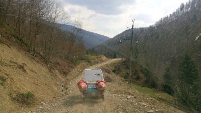 Дорога між Колочавою та Німецькою Мокрою витримала зиму й знову відкрита для транспорту — Москаль