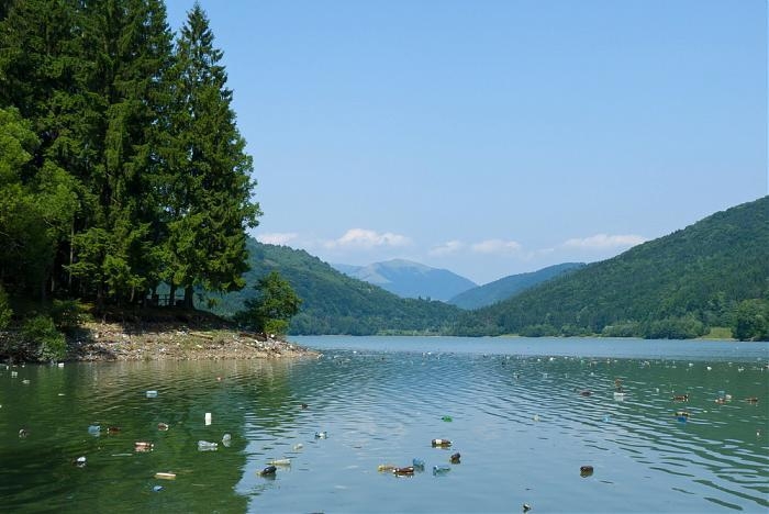 Одне з найбільш мальовничих туристичних місць на Закарпатті потопає у смітті!