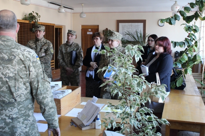 Основні вимоги щодо побудови картотеки військового обліку розглянули на навчаннях у місті над Тисою