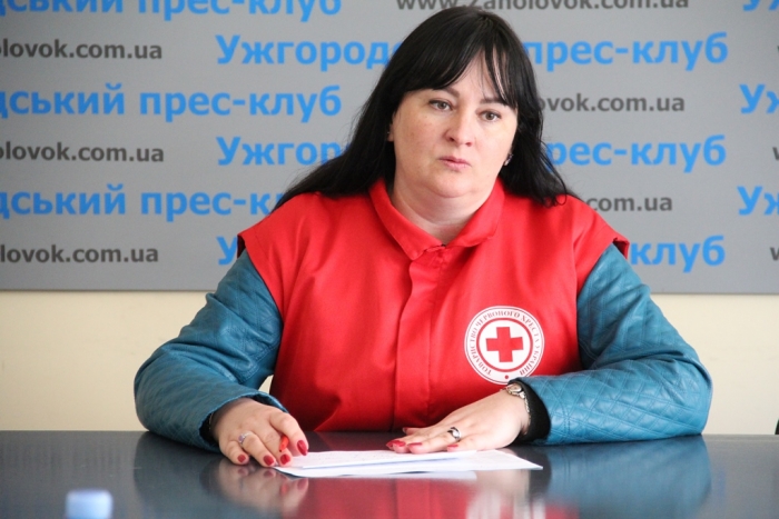 Про добрі справи звітують "червонохрестівці" Закарпаття