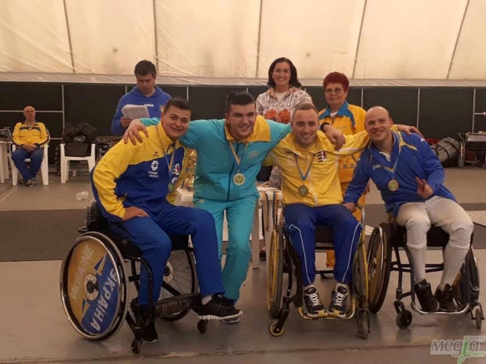 Закарпатські фехтувальники-паралімпійці привезли з Кубка України медалі