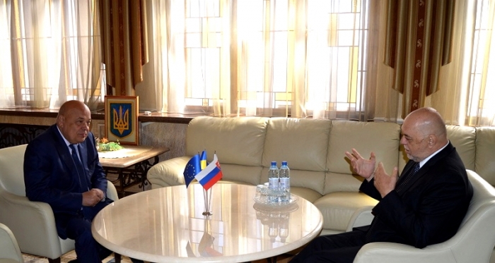 Москаль та Мойжіта обговорили перспективи Ужгородського летовища та співпраці Закарпаття з сусідніми регіонами Словаччини