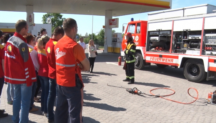 Пожежа на ужгородській АЗС: без жертв і навіть без вогню