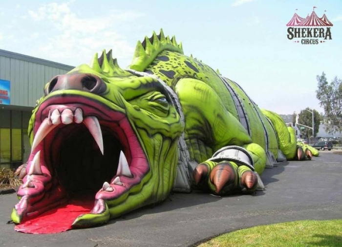 Від завтра найбільший у світі дракон ширятиме у небі Закарпаття!