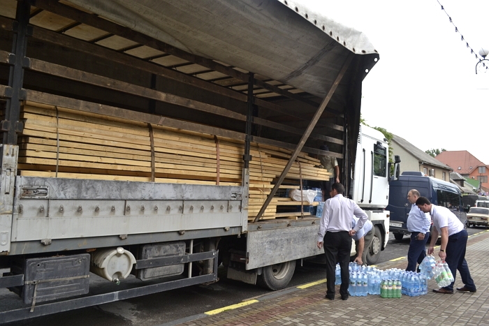 128-ма Закарпатська бригада на Донбасі отримає "з дому" харчі, питну воду пиломатеріали та багато чого іншого