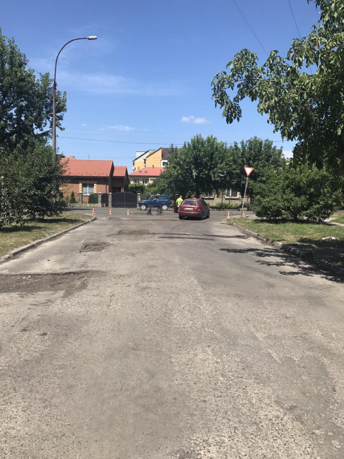 Капремонт на вулиці Достоєвського в Ужгороді