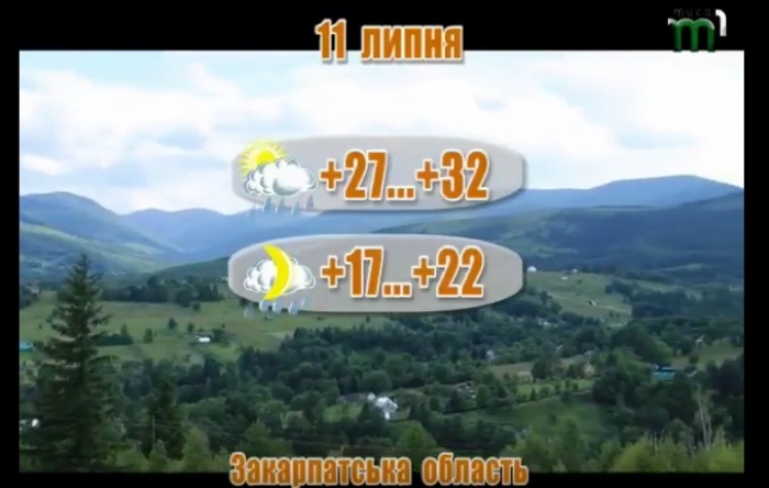 Закарпатський гідрометцентр на завтра обіцяє пекельну жару і грози